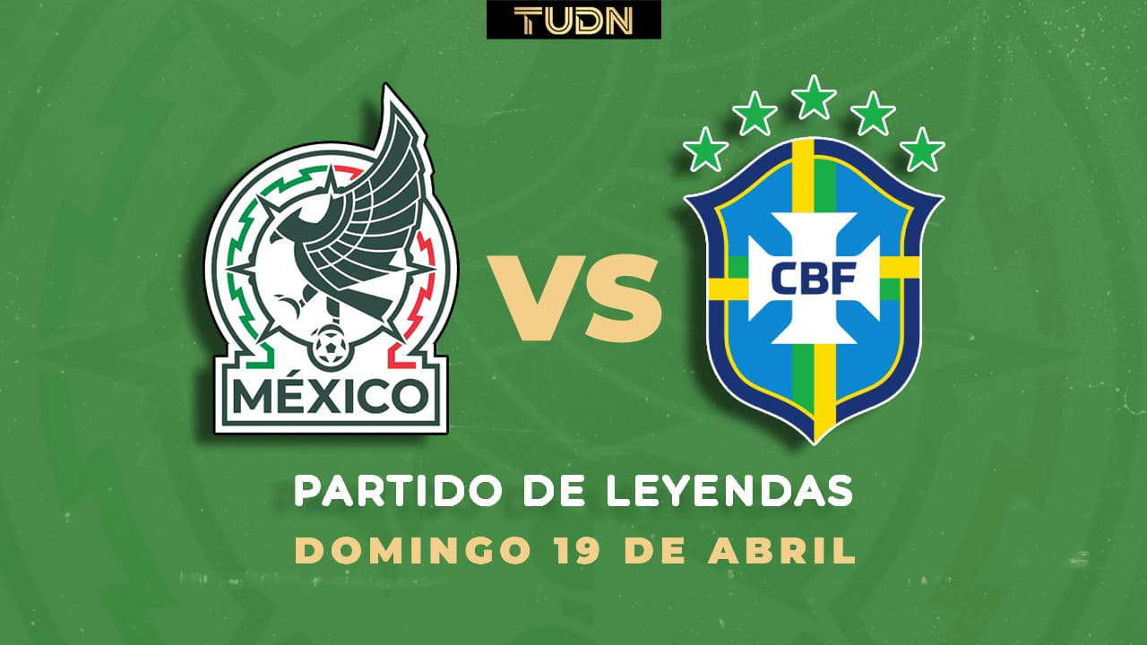 Cuándo es y dónde ver el México vs. Brasil, partido de Leyendas