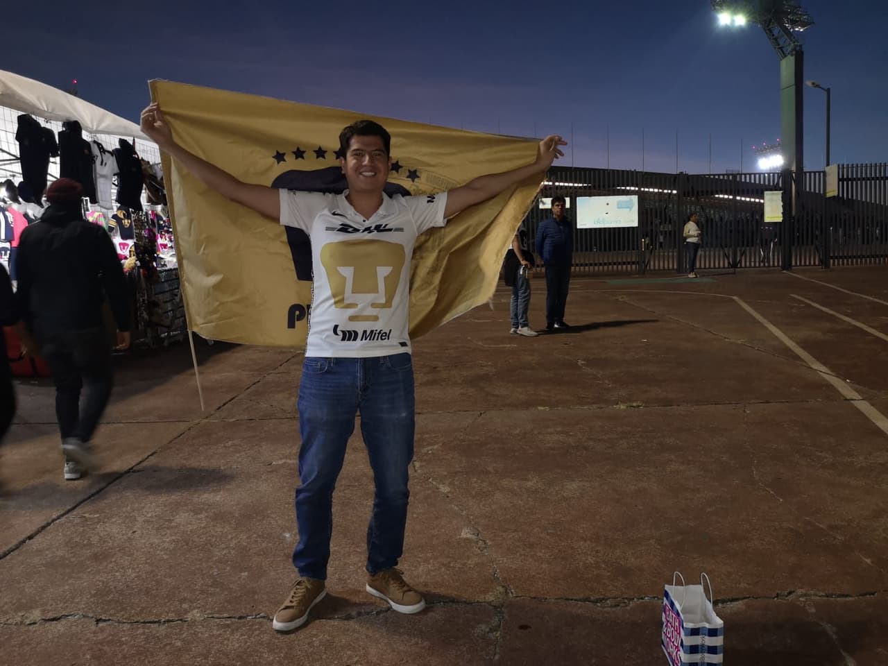 Ciudad Univeristaria ya está lista para albergar el juego de ida de la semifinal entre Pumas y Atlas.