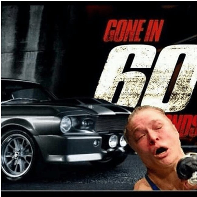 La derrota en 48 segundos de la peleadora no pasaron desapercibidos en las redes sociales.