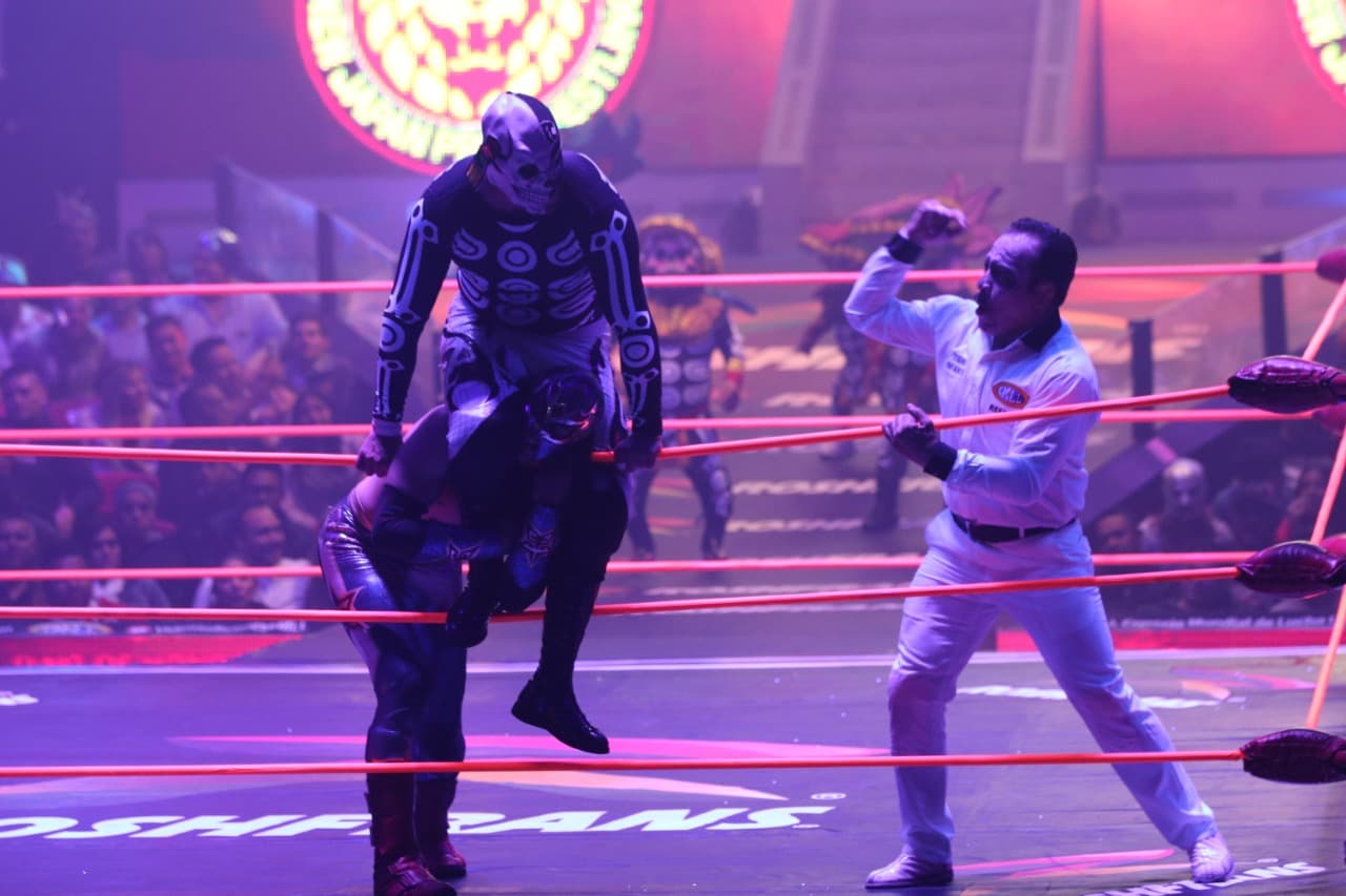 Sansón, tricampeón del inframundo.