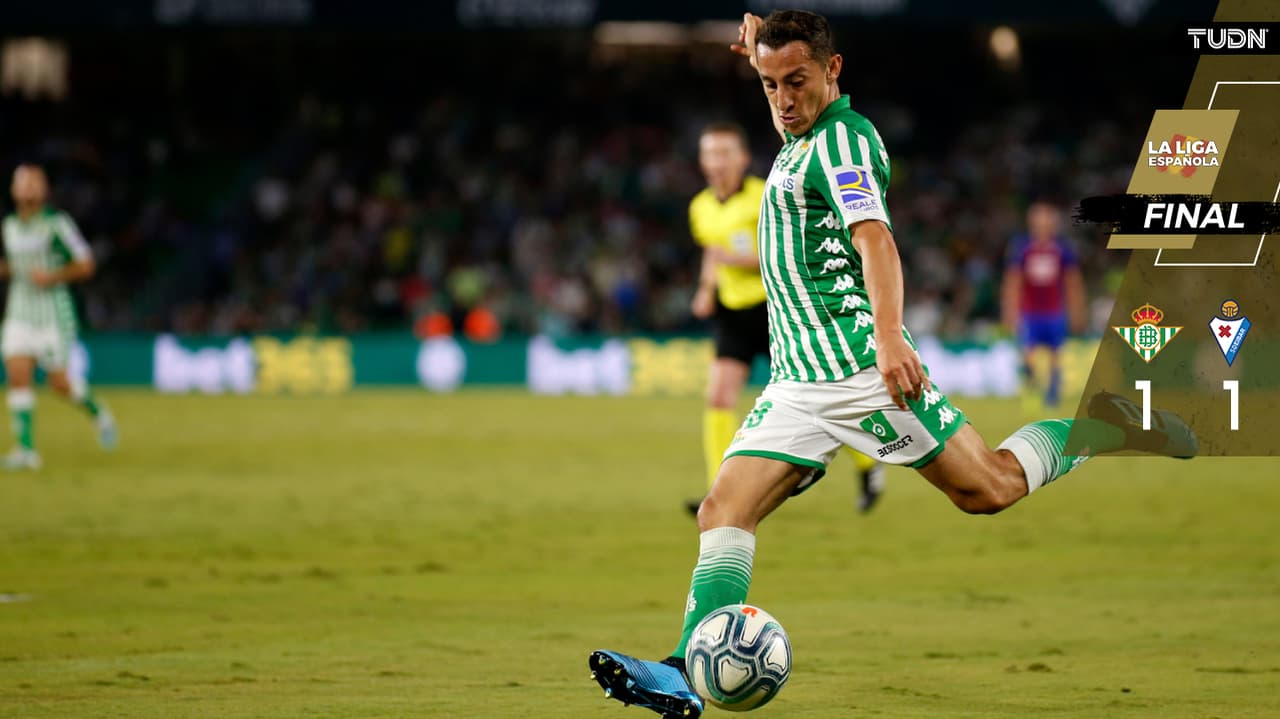 El Betis divide puntos con el Eibar, en casa