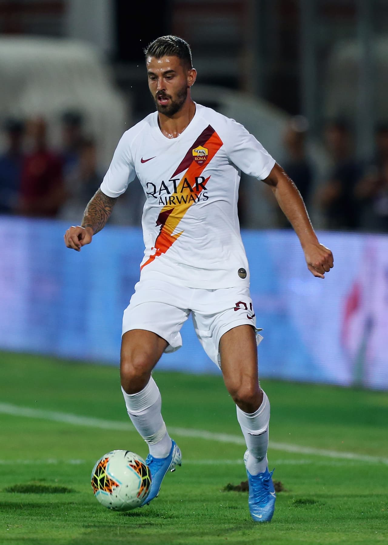 Leonardo Spinazzola, jugador defensivo ahora defiende la playera del AS Roma.