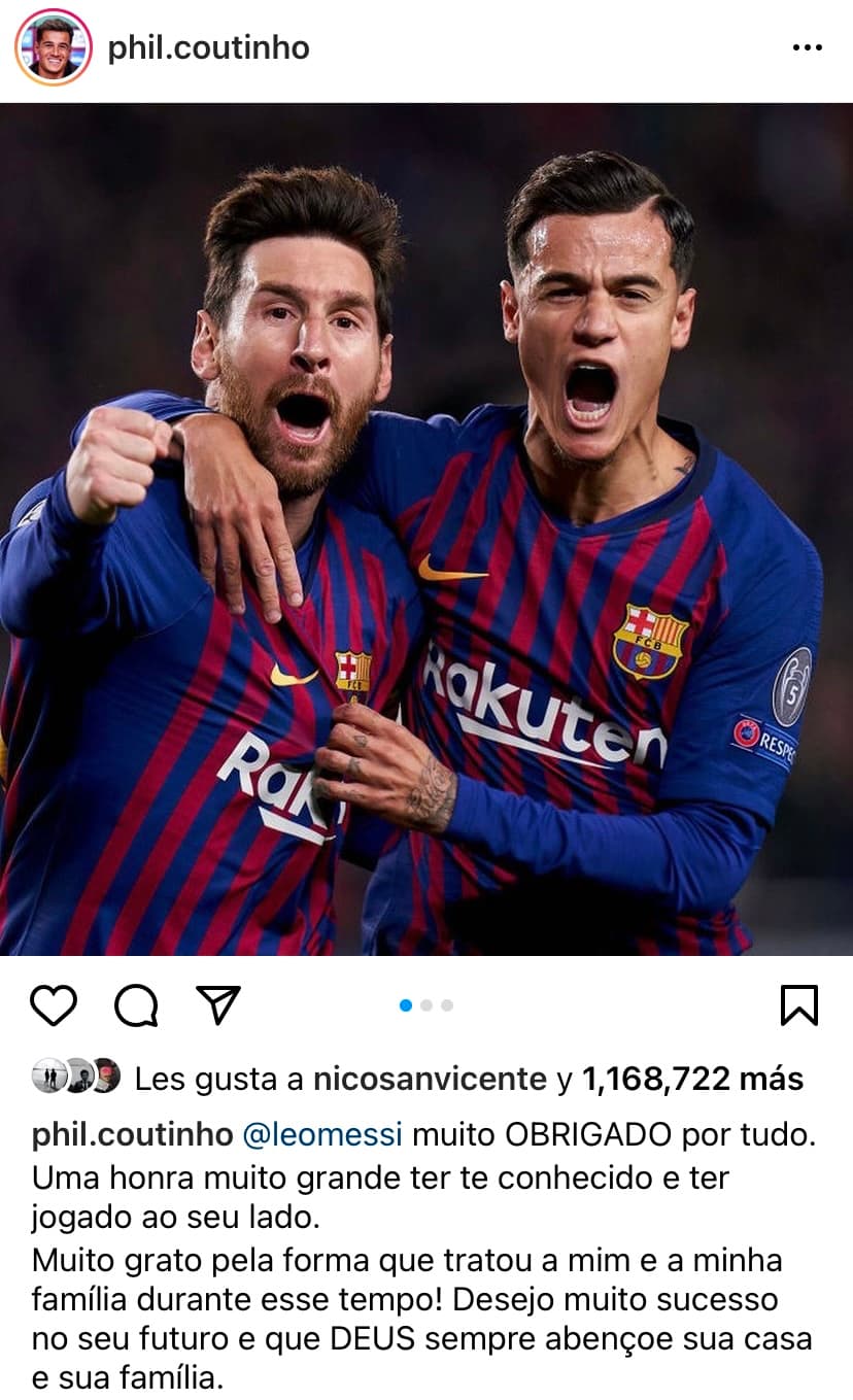 Se termina un ciclo histórico dentro del futbol y las redes sociales se inundan con mensajes de apoyo y despedida para Lionel Andrés Messi Cuccitini.