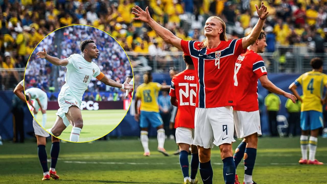 El inesperado mensaje de Haaland por el penal de Mbappé