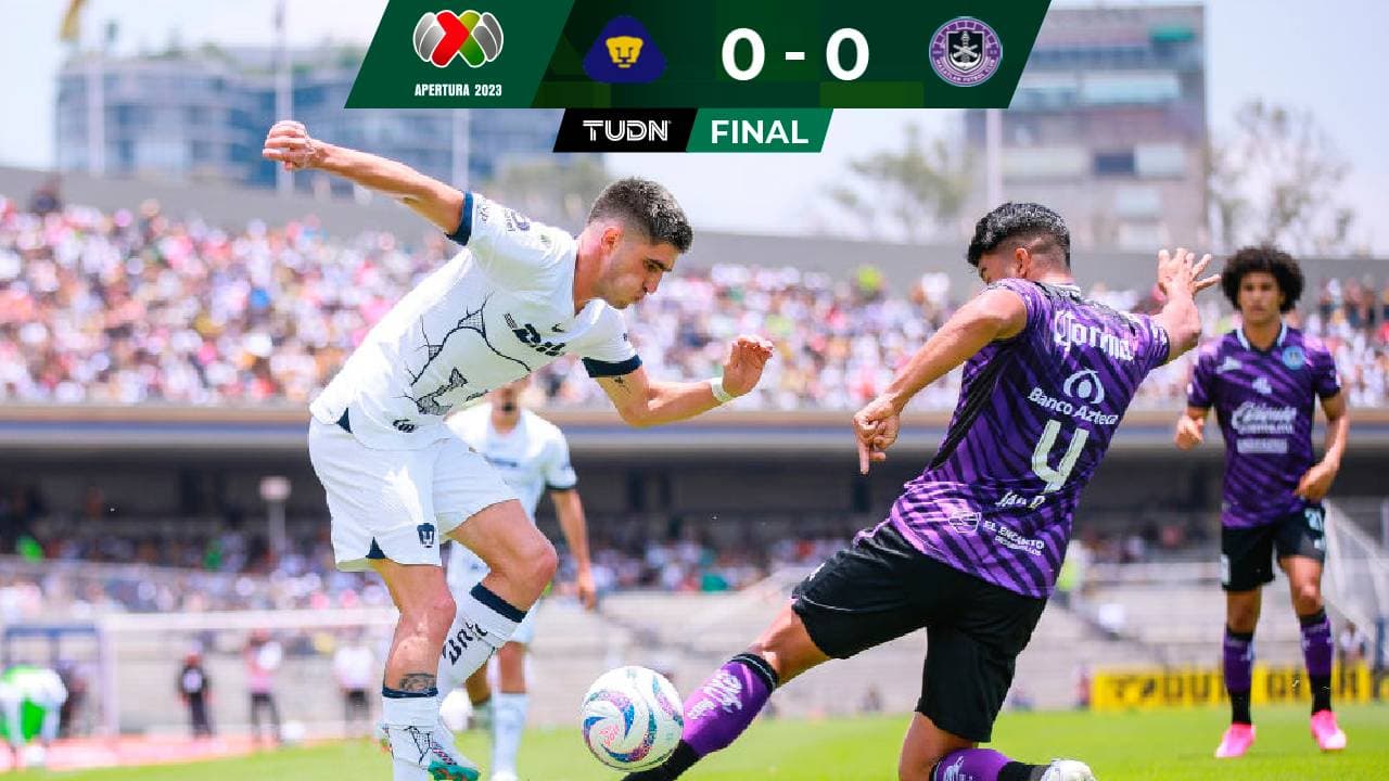 Pumas se estrelló con Mazatlán y no pasó del empate en casa