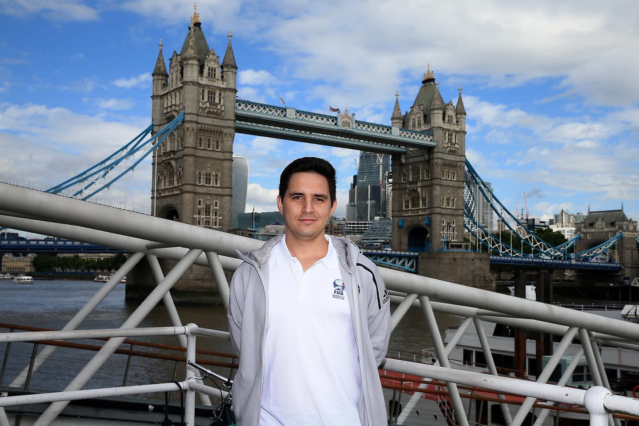 El mexicano Reinhard 'REIN10' Krause espera coronarse como el rey del FIFA Interactive World Cup en Inglaterra.