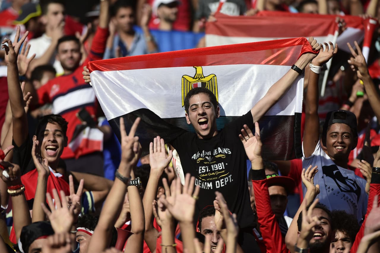 Egipto se metió en el Mundial y sus aficionados lo acompañarán en masa. La fanaticada egipcia también ha sido una de las que más solicitudes ha realizado.