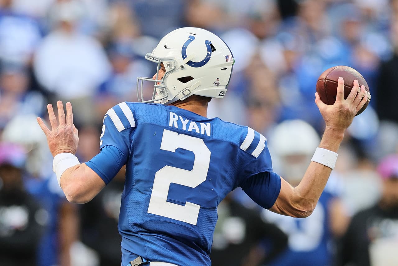 Matt Ryan puede añadir muchos puntos en tu NF Fantasy.