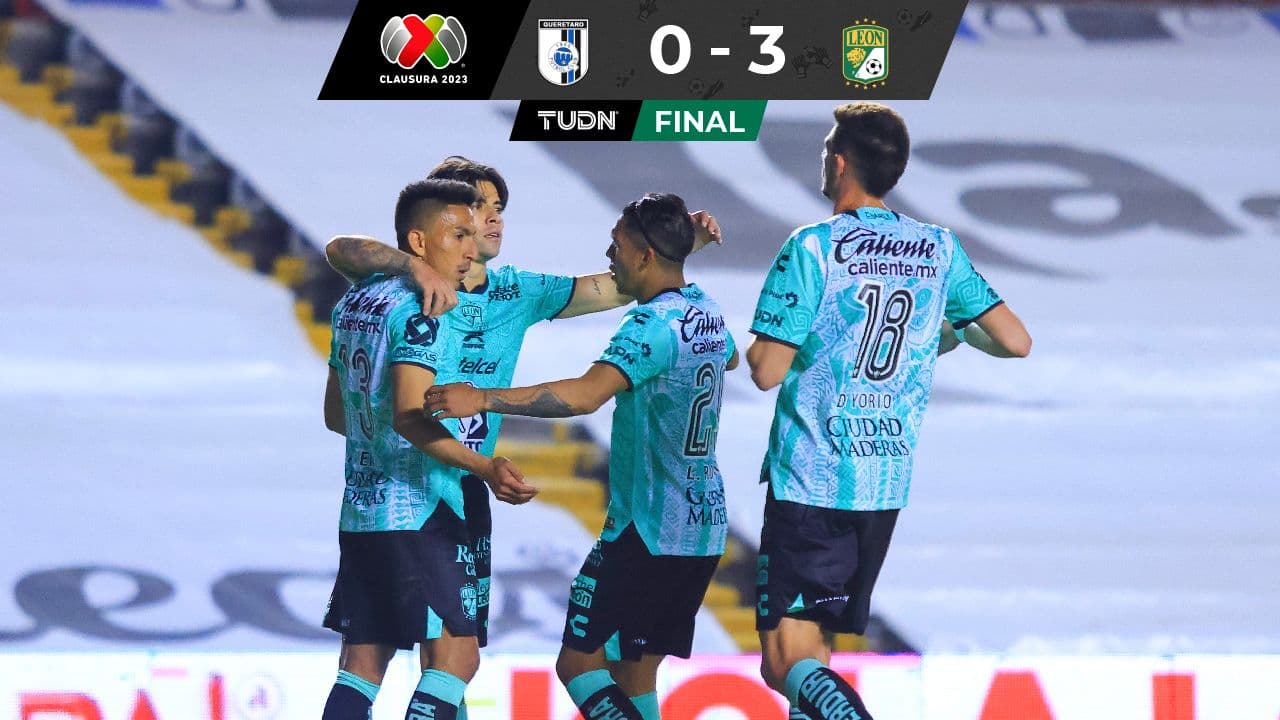 ¡Ruge La Fiera! León golea a Gallos Blancos y vuelve a ganar