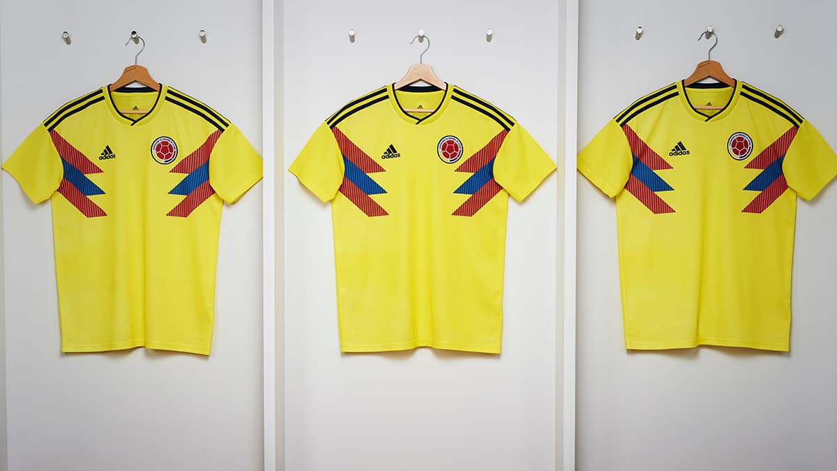 Así como Alemania, la
<b>selección de Colombia </b>se inspiró en su diseño de Italia 90.