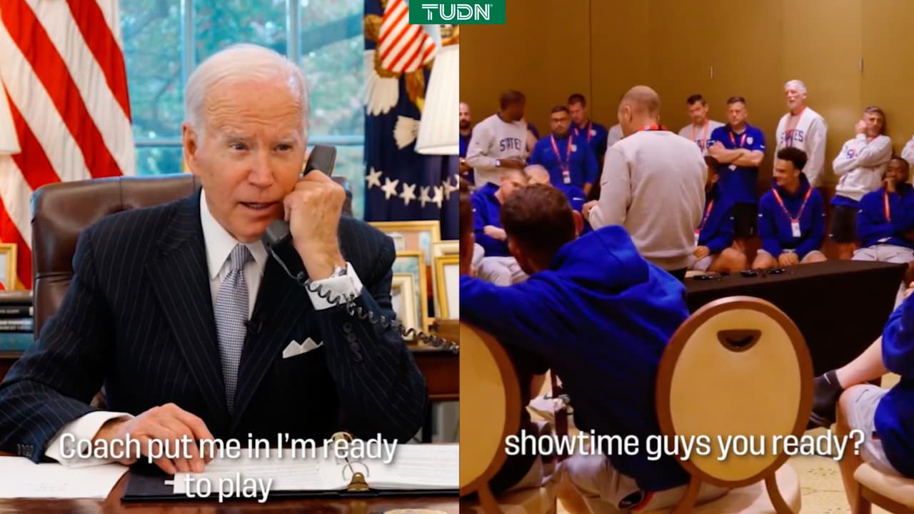 ¡Motivador! El mensaje de Biden al USMNT previo al debut en Qatar 2022