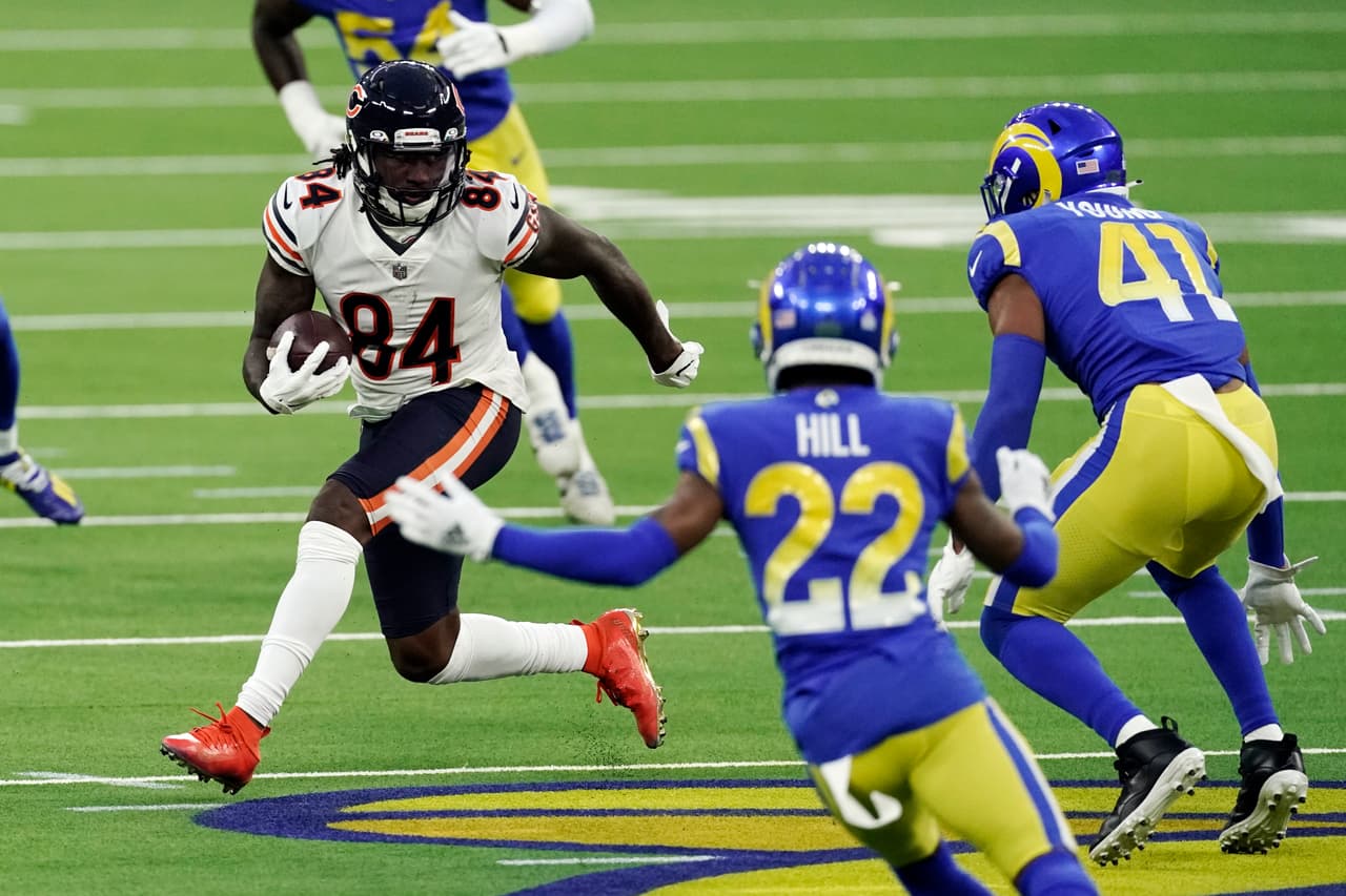 Aaron Donald y su poderosa defensiva dominan durante todo el partido a la ofensiva de los Bears y los Rams ganan 10-24 en el Monday Night.