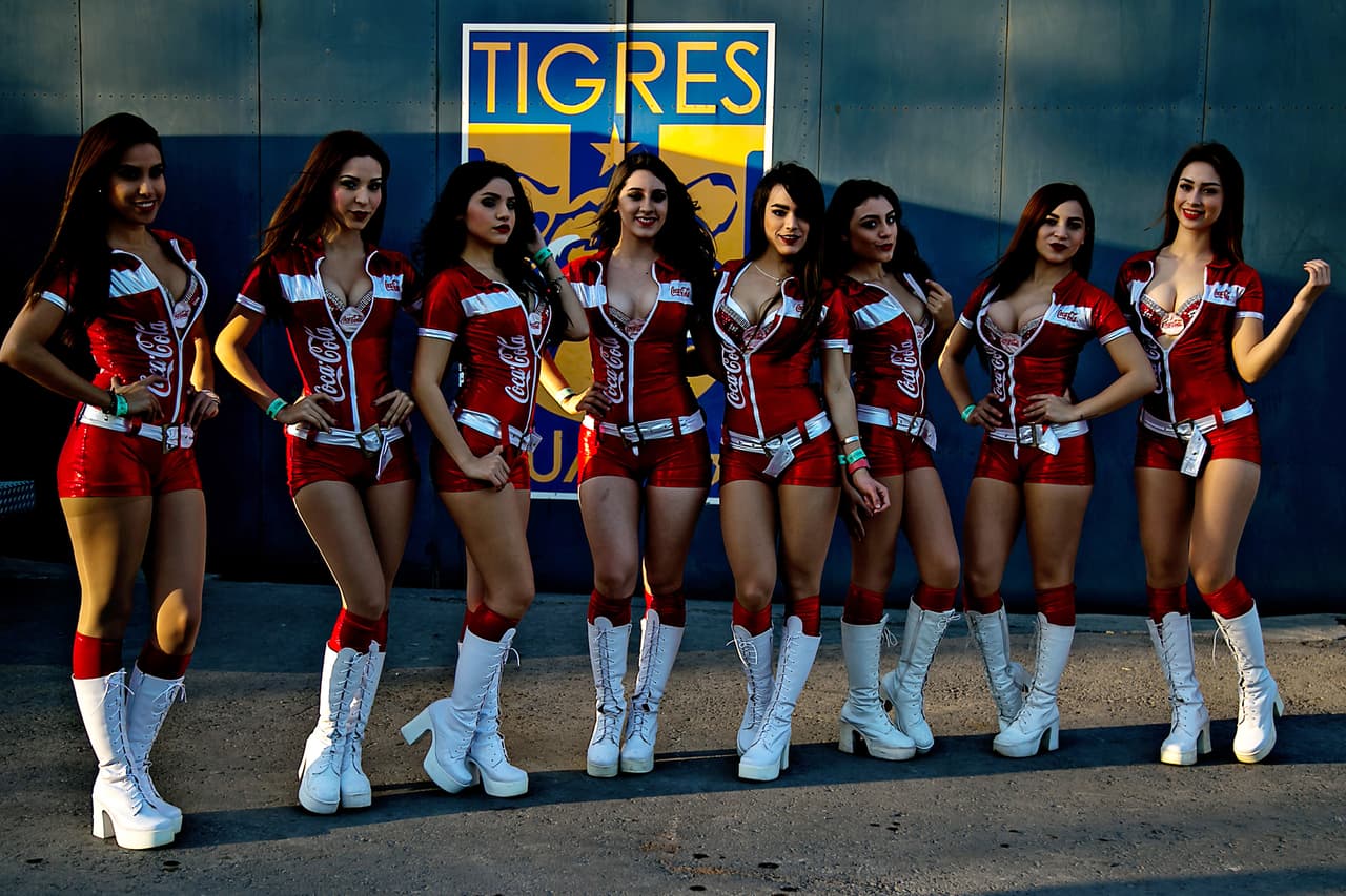 La belleza de las porristas en la fecha 6