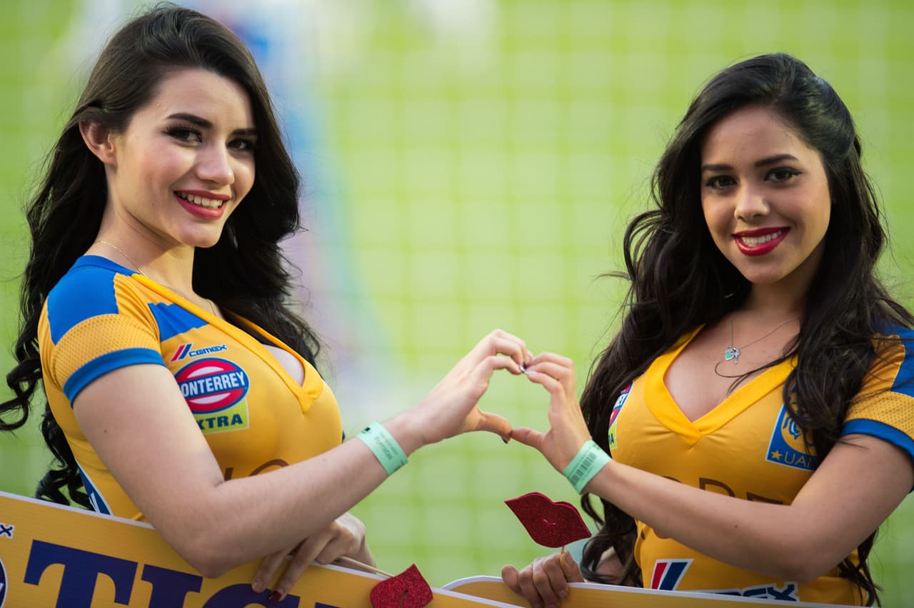 La belleza de las porristas en la fecha 6