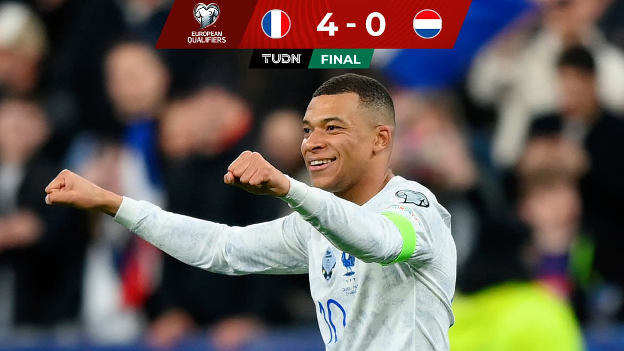 Francia golea con un Mbappé histórico rumbo a la Euro 2024