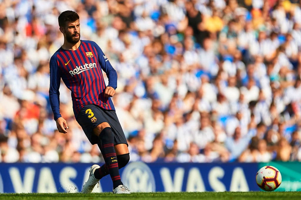 (Tras el Madrid-Bayern de 2017) "...", publicó Gerard Piqué en Twitter.