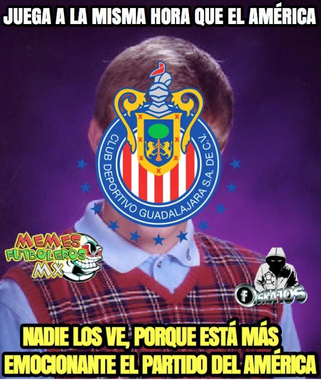 Los memes del triunfo de América y Chivas, pero las burlas se las llevó Pumas y Cruz Azul con su empate 0-0