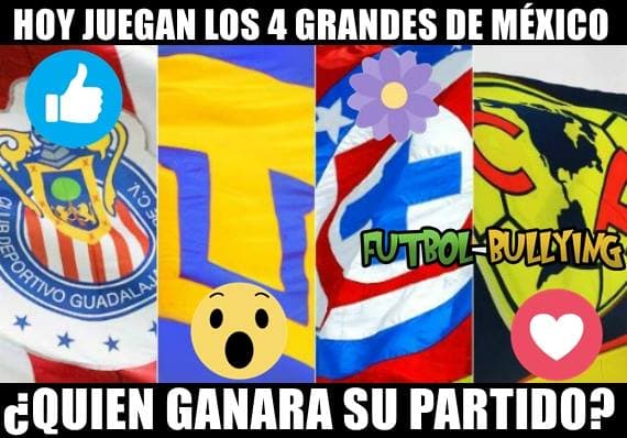 Los memes del triunfo de América y Chivas, pero las burlas se las llevó Pumas y Cruz Azul con su empate 0-0