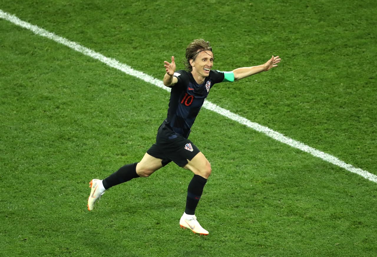 Luka Modric (Croacia). La gran figura de la jornada con una genial actuación ante Argentina. El
<i>crack</i> del Madrid eclipsó al gran Lionel Messi y cuando el juego se apretó sacó de la chistera un golazo.