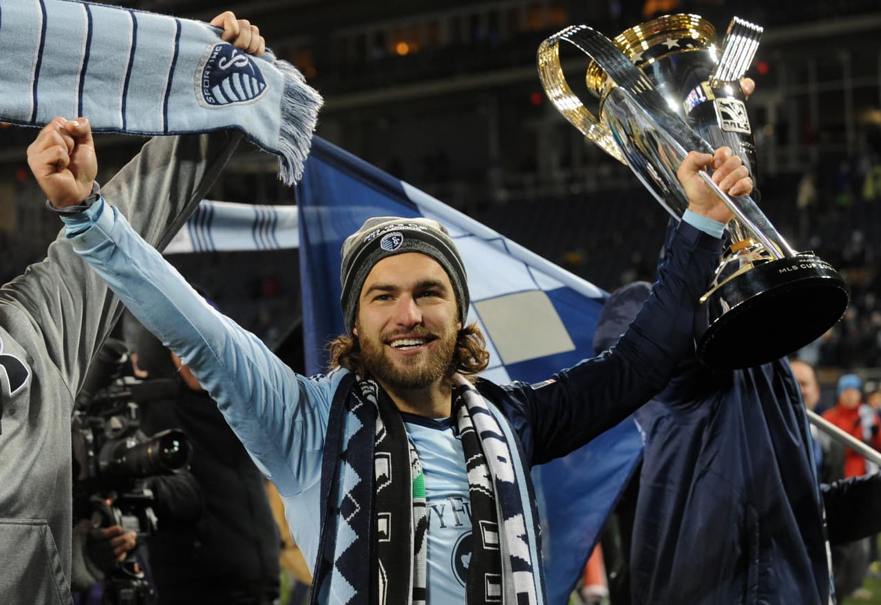 Graham Zusi fue una de las principales figuras del Sporting Kansas City que ganó la Copa MLS en 2013. (USA Today Images)