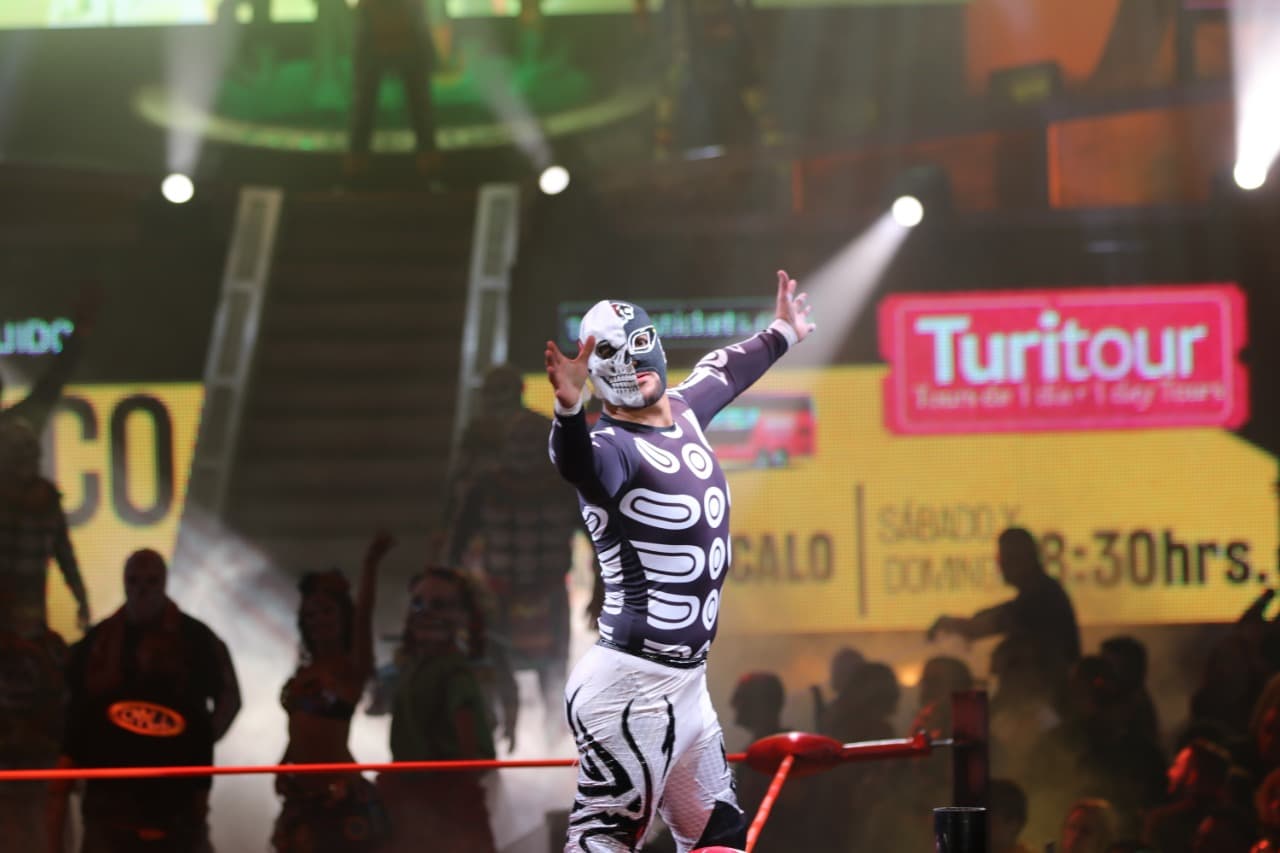 Sansón, tricampeón del inframundo.