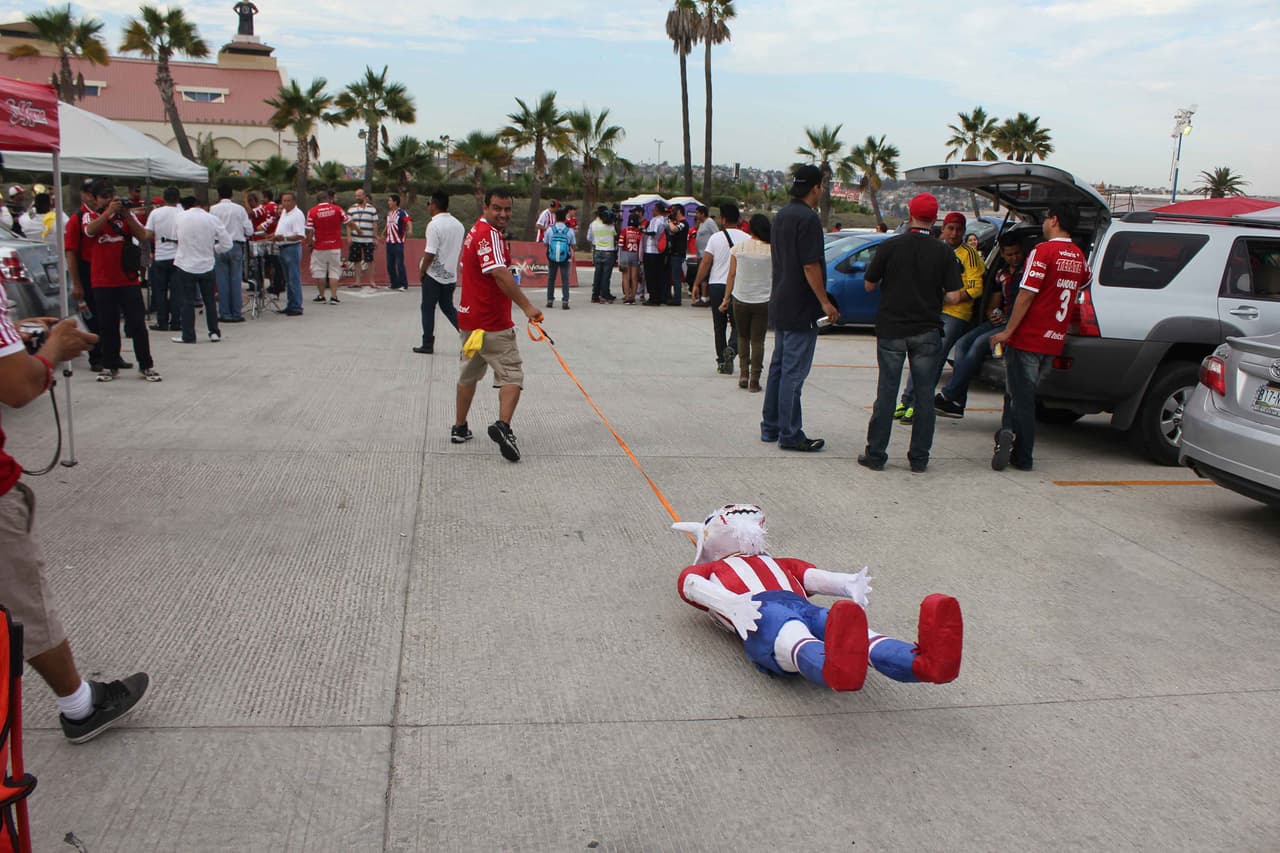 El colorido de la afición en la Jornada 8