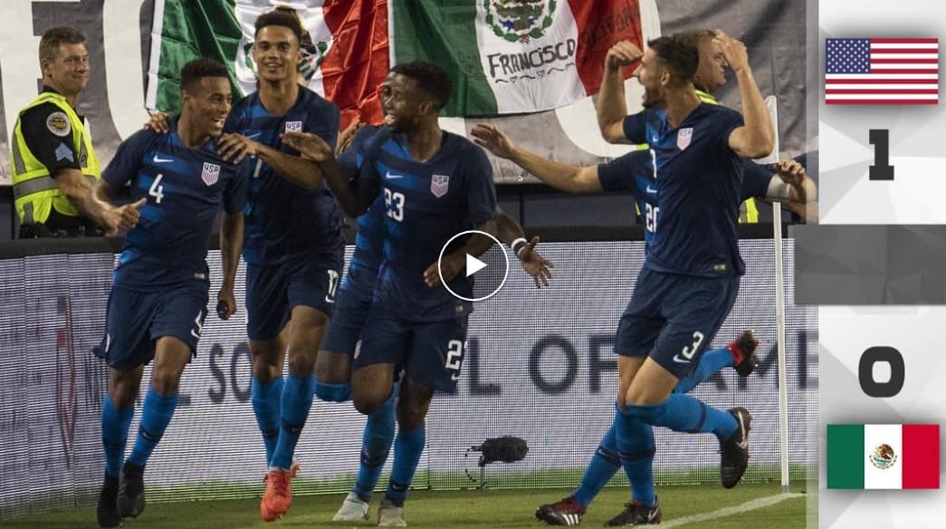 ¿Y el fútbol? Team USA derrotó a México en un clásico muy juvenil