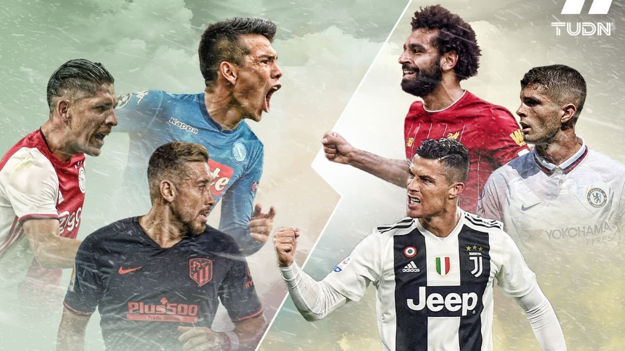 Champions arroja duelos Edson-Pulisic, 'Chucky'-Salah, HH-CR7