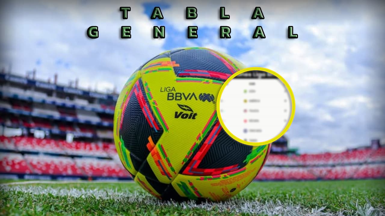 Tabla general de la Liga MX al momento: Resultados de J9 de CL25