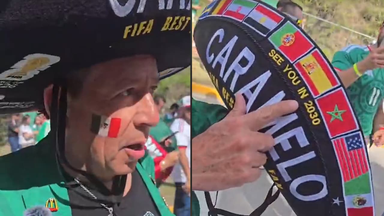 Caramelo reaparece con nuevo sombrero tras incidente en Ciudad de México ¡Así los cambios!