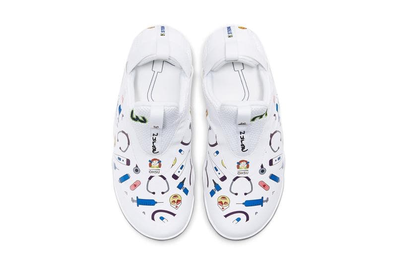 El calzado especializado para los trabajadores de la salud fue lanzado a finales del año pasado. Fueron creados especialmente para médicos y enfermeras que pasan largas jornadas de trabajo. La donación será para hospitales de Estados Unidos y algunos de Europa.