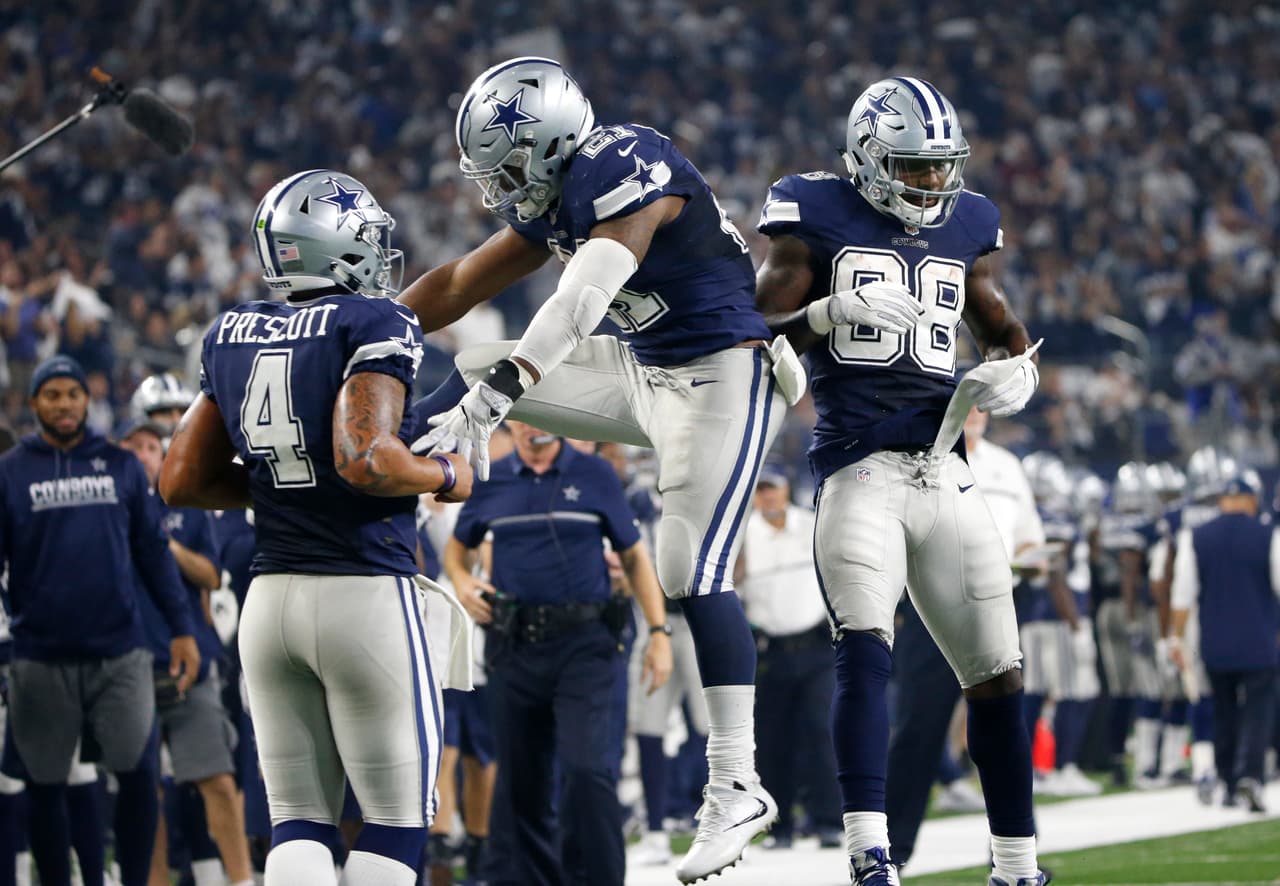 Dallas logró décima victoria en 'Día de Acción de Gracias' en el clásico contra Washington