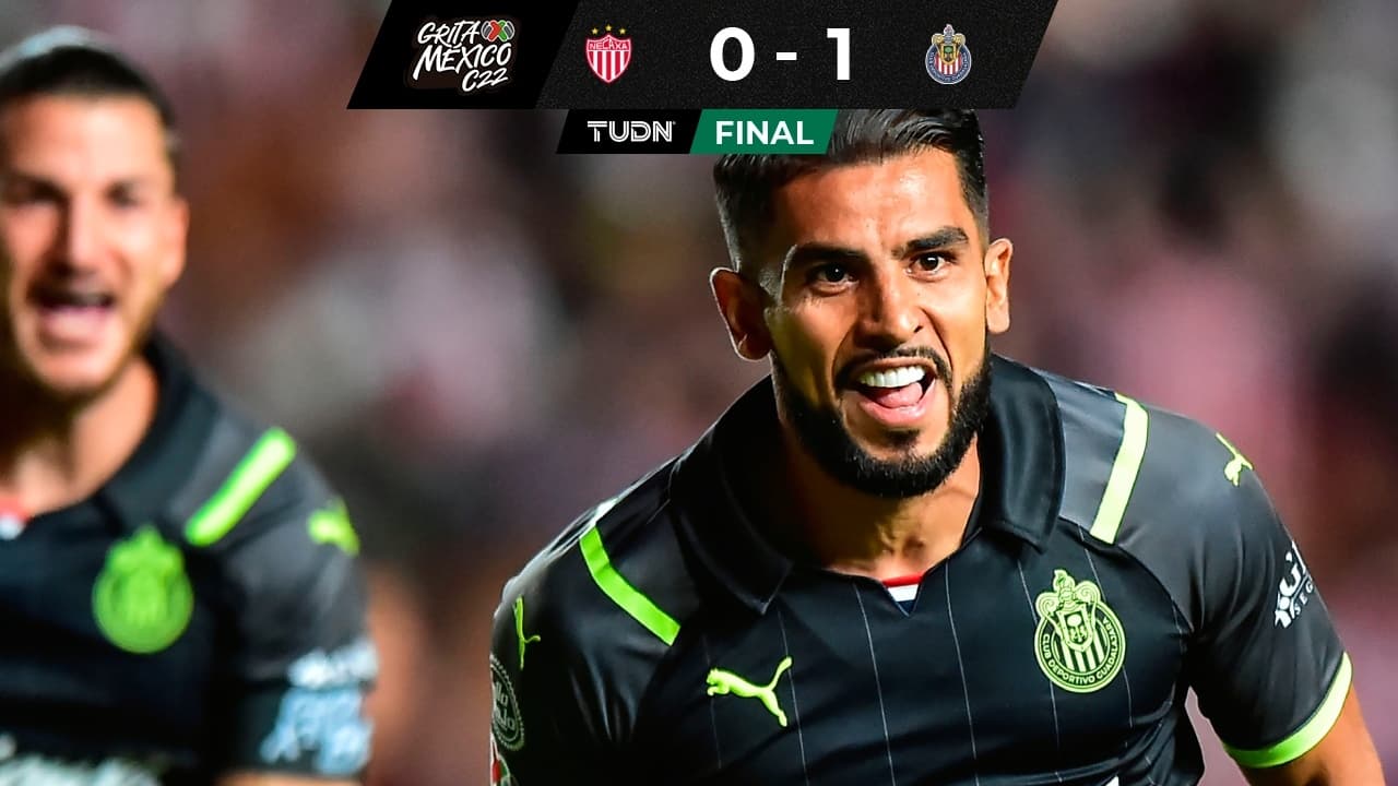 Cuatro y contando... Chivas tunde a Necaxa y amarra Repechaje en casa