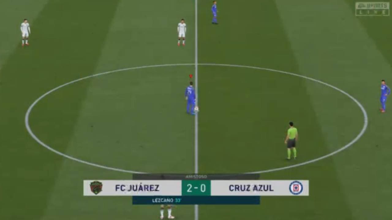 Eder Borelli y los Bravos de Juárez apalearon al Cruz Azul 4-1 en la última jornada de la primera edición de la eLiga MX.