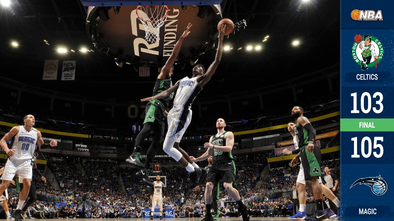 Al Horford y los Celtics caen ante el Orlando Magic