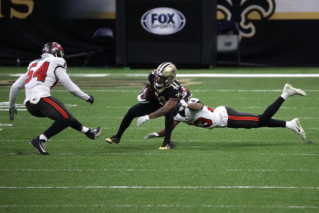 La defensa de los Buccaneers tiene una gran noche y los de Tampa logran vencer 30-20 a los New Orleans Saints.