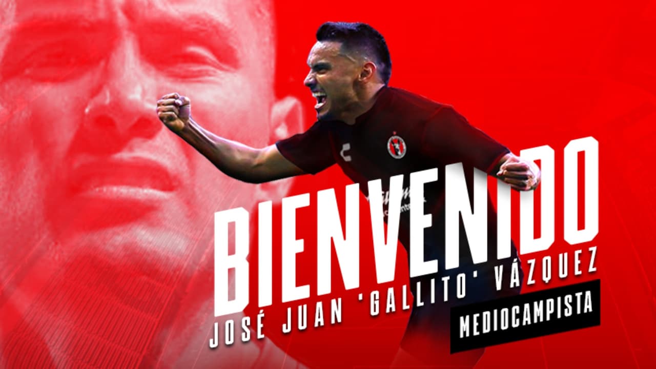 José Juan Vázquez es refuerzo de Xolos de Tijuana
