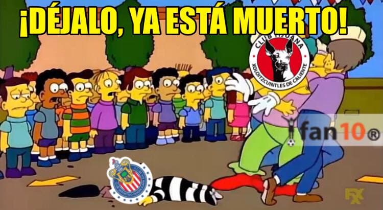 Luego de su derrotan ante Xolos, el Guadalajara fue el hazmerreír de los aficionados en las redes sociales.