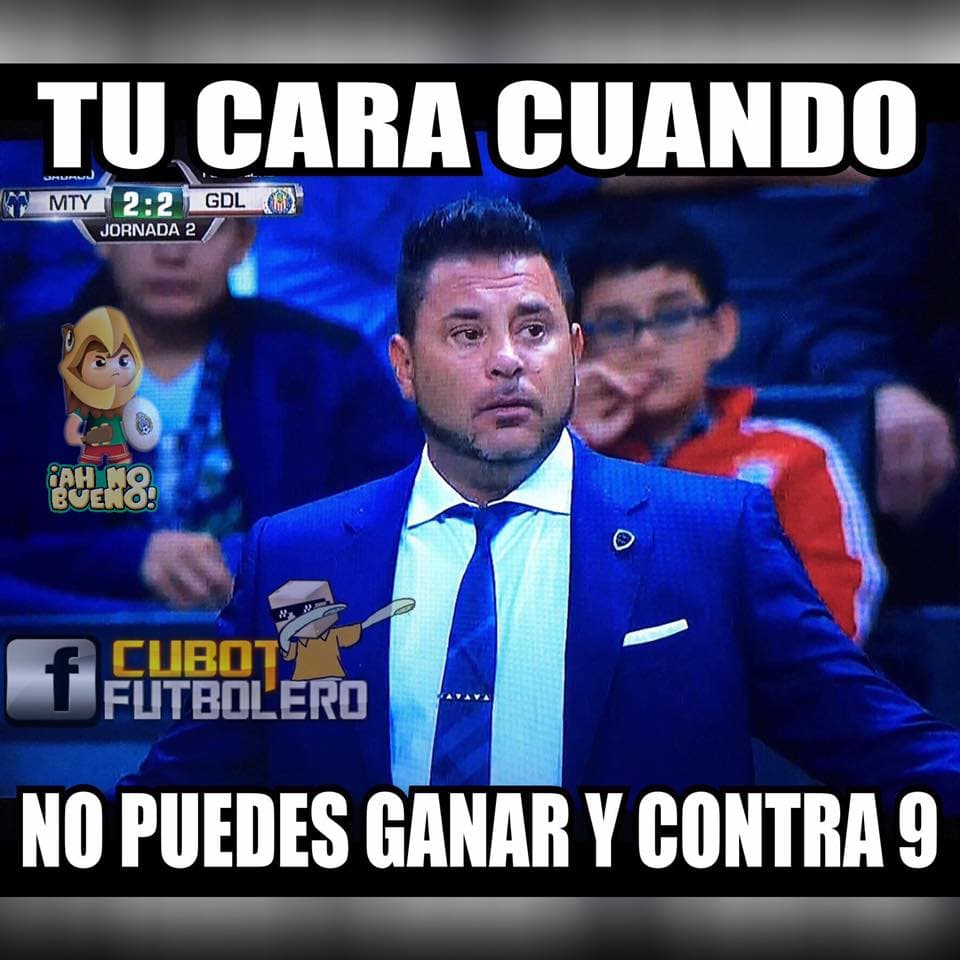 Ahora las burlas fueron con todo contra el arbitraje y la derrota que sufrió el campeón de la Liga MX así como con el gol del 'Gullit' Peña con León.