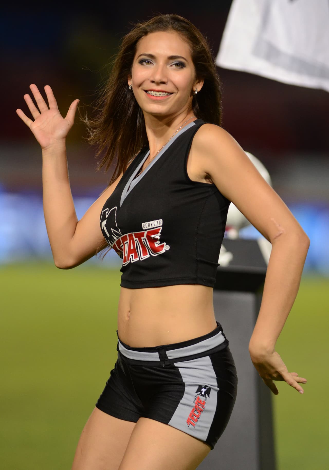 La belleza de las porristas en la fecha 12