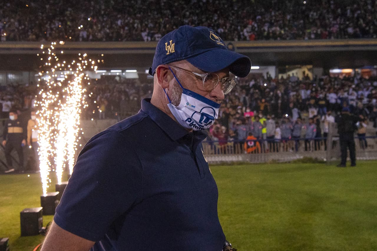 Andrés Lillini, director técnico de Pumas.