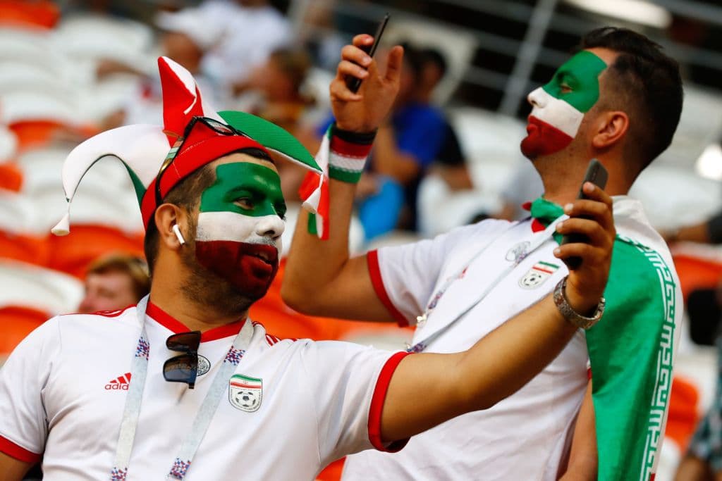Tremendo ambiente el que armaron portugueses e iraníes de cara al último juego de sus selecciones en la fase de grupos del Mundial Rusia 2018 en Mordavia Arena en la ciudad de Saransk.