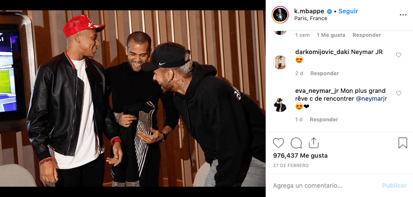 Vale la pena resaltar que la relación entre Mbappe y Neymar de hecho es buena y así lo ha demostrado el francés en sus redes, más el PSG tendrá que ver cómo darle prioriodad a uno o a otro en su proyecto deportivo.