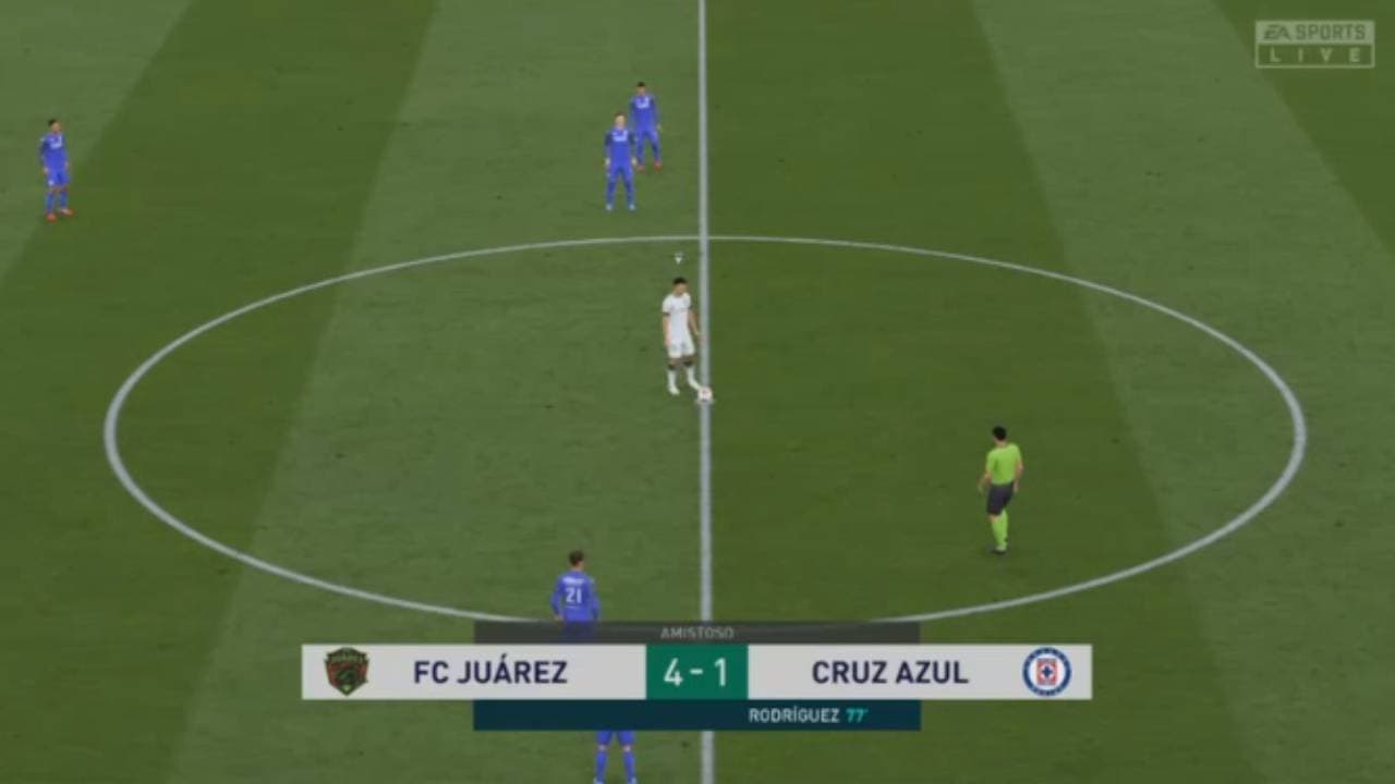 Eder Borelli y los Bravos de Juárez apalearon al Cruz Azul 4-1 en la última jornada de la primera edición de la eLiga MX.