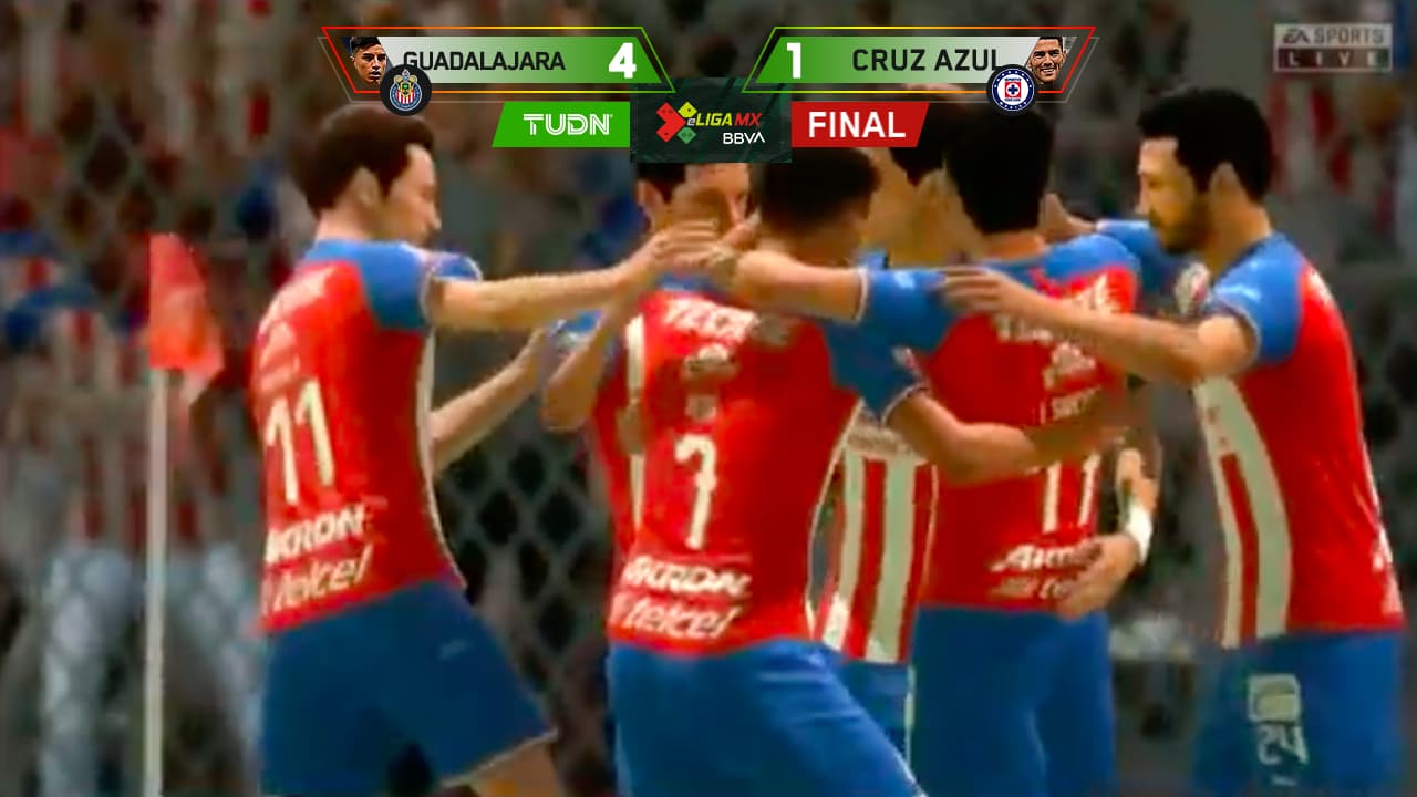 ¡Desconectaron los controles de Cruz Azul! Chivas lo vence en eLiga MX