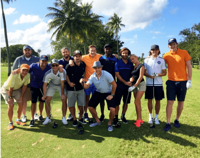 Hubo tiempo para disfrutar del gol en equipo.
