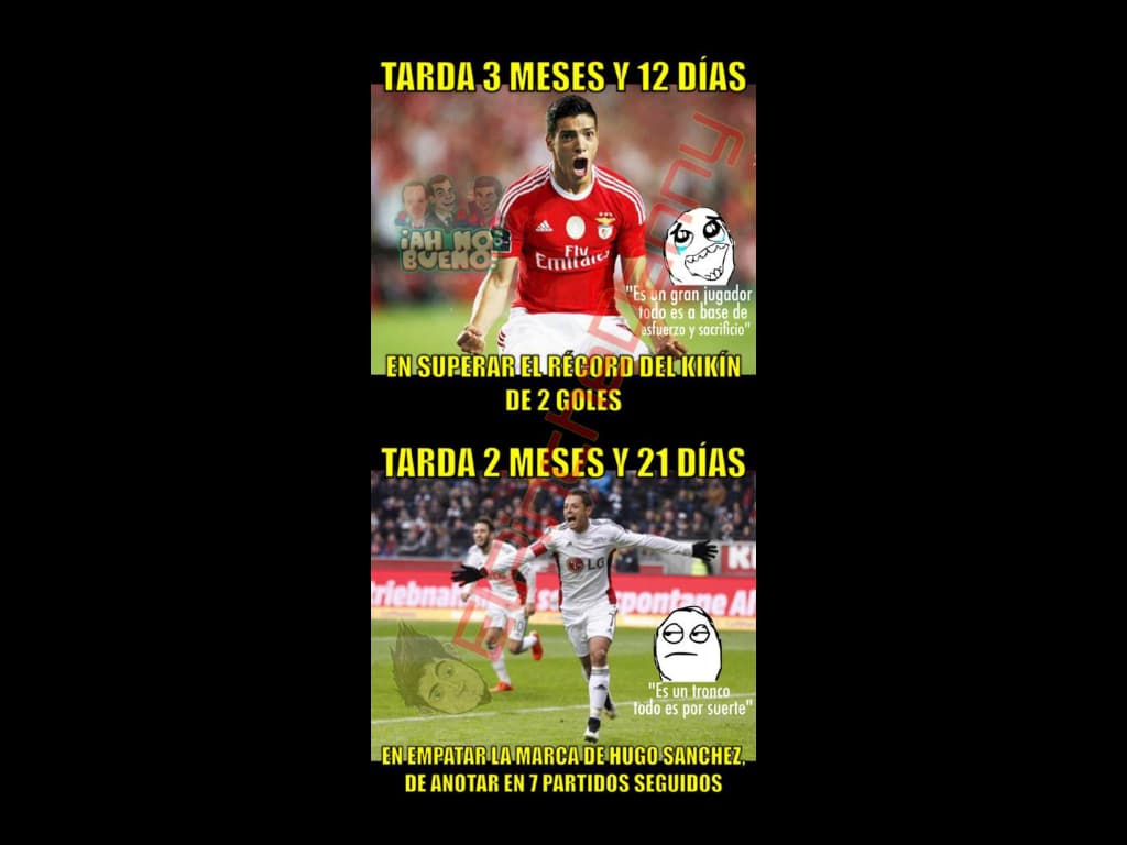 Las burlas en las redes sociales no pudieron faltar tras el doblete de Raúl Jiménez y el sufrido triunfo de Real Madrid en Champions League