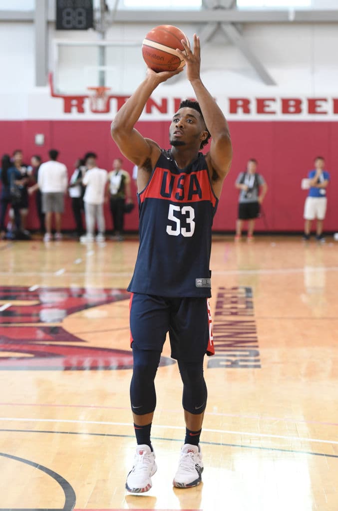 Otro talentoso jugador considerado para integrar esta selección es la estrella del Utah Jazz, Donovan Mitchell.