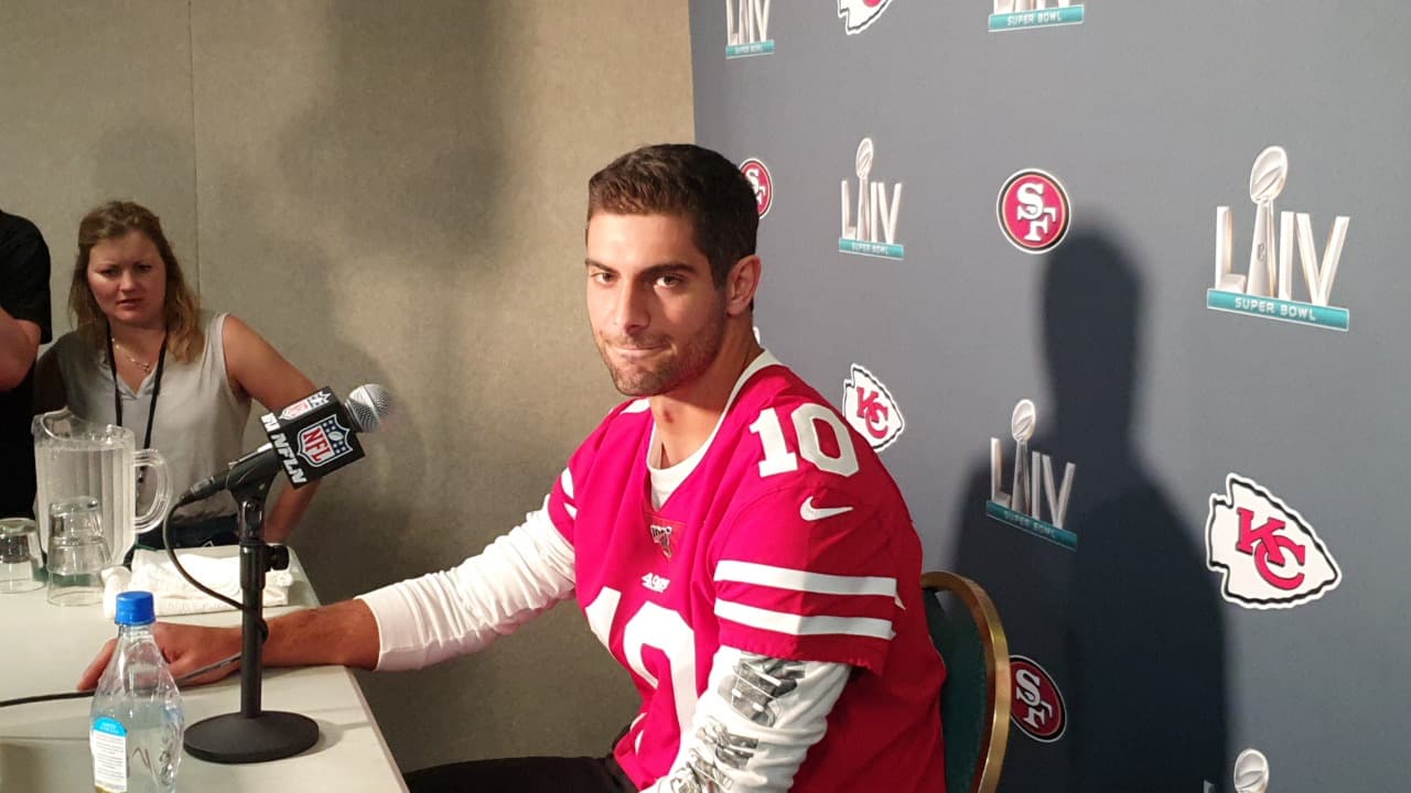 Encabezados por Jimmy Garoppolo, George Kittle y Joey Bosa, los jugadores de San Francisco hablaron largo y tendido con los medios previo al Juego ‘Grande’.