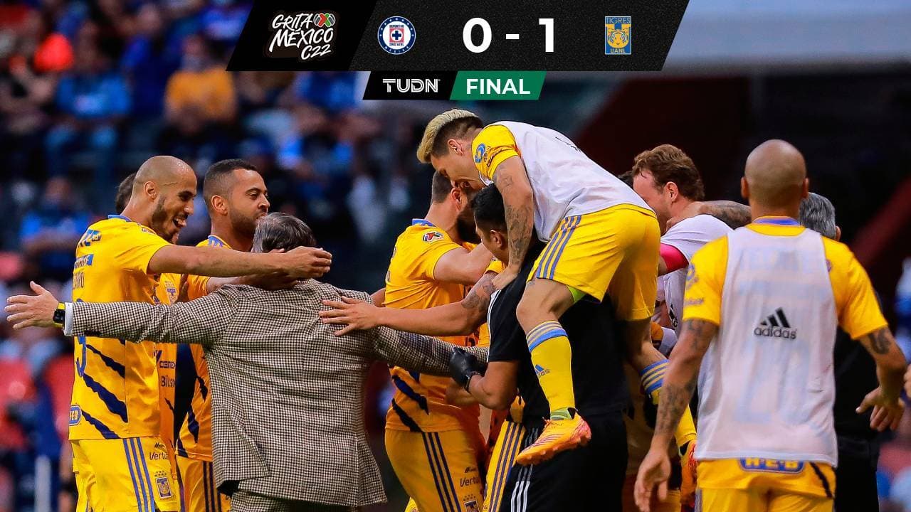 Zarpazo a las Semis... Tigres le pega a Cruz Azul en el Azteca